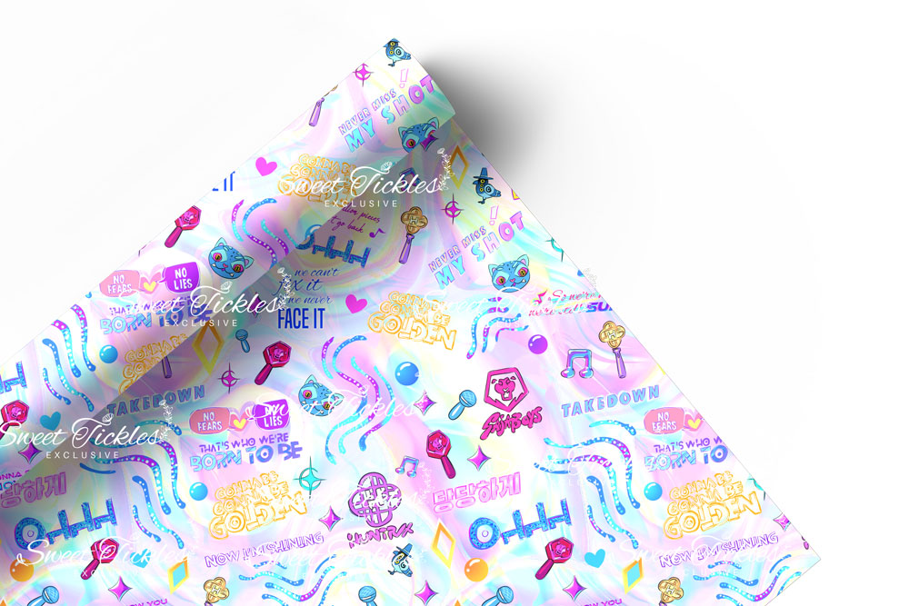 Preorder R74 KPD Kawaii- Coordinate Print-Vinyl 1