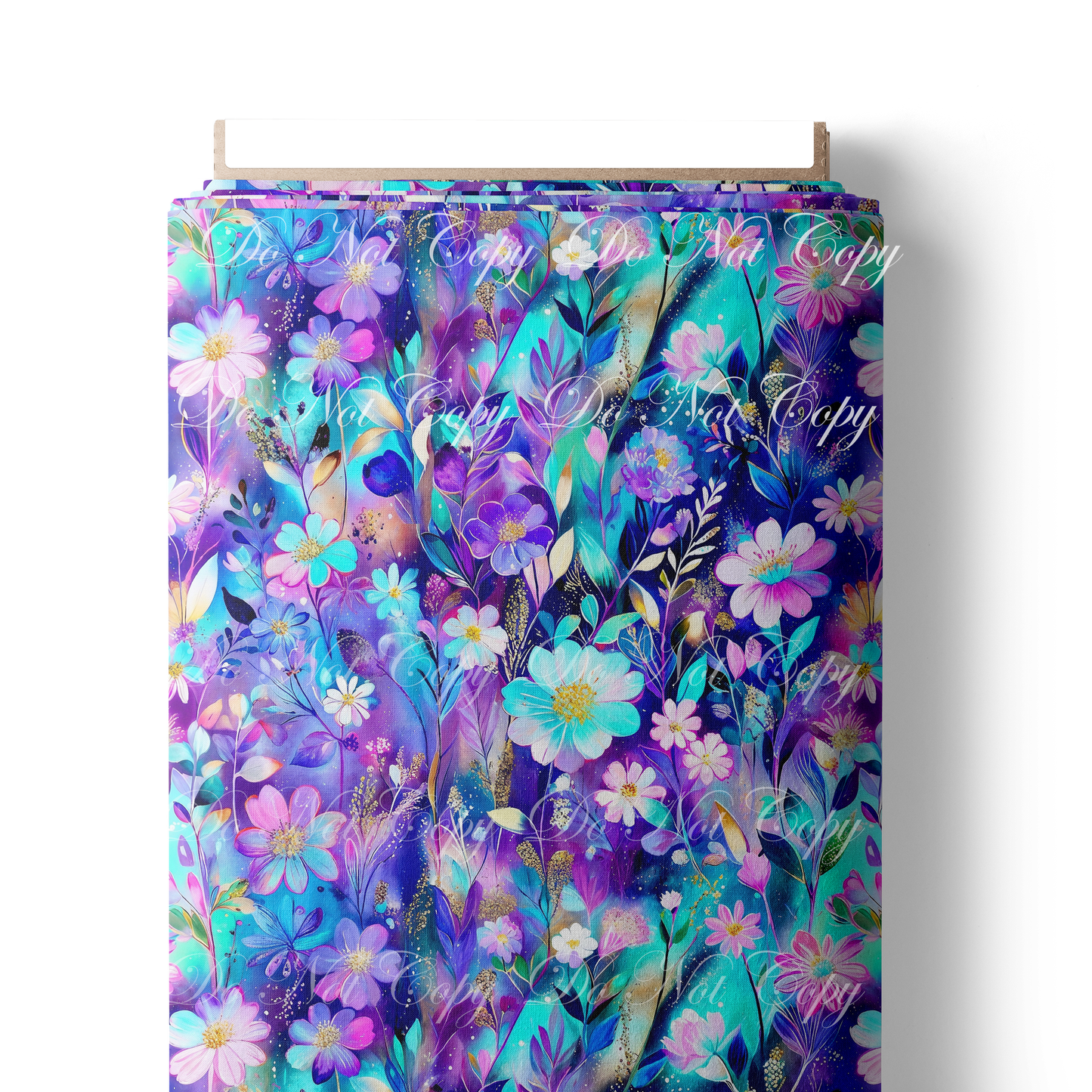 Preorder R83 - Dreamy Color _ Wildflowers Ditsy- Teal and Purple