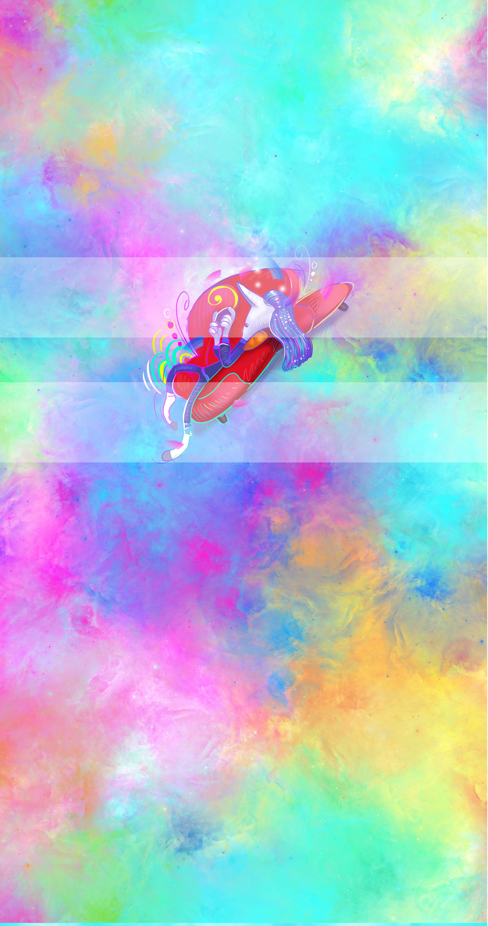 Preorder R61 -Emotions Panels- Purple- Rainbow