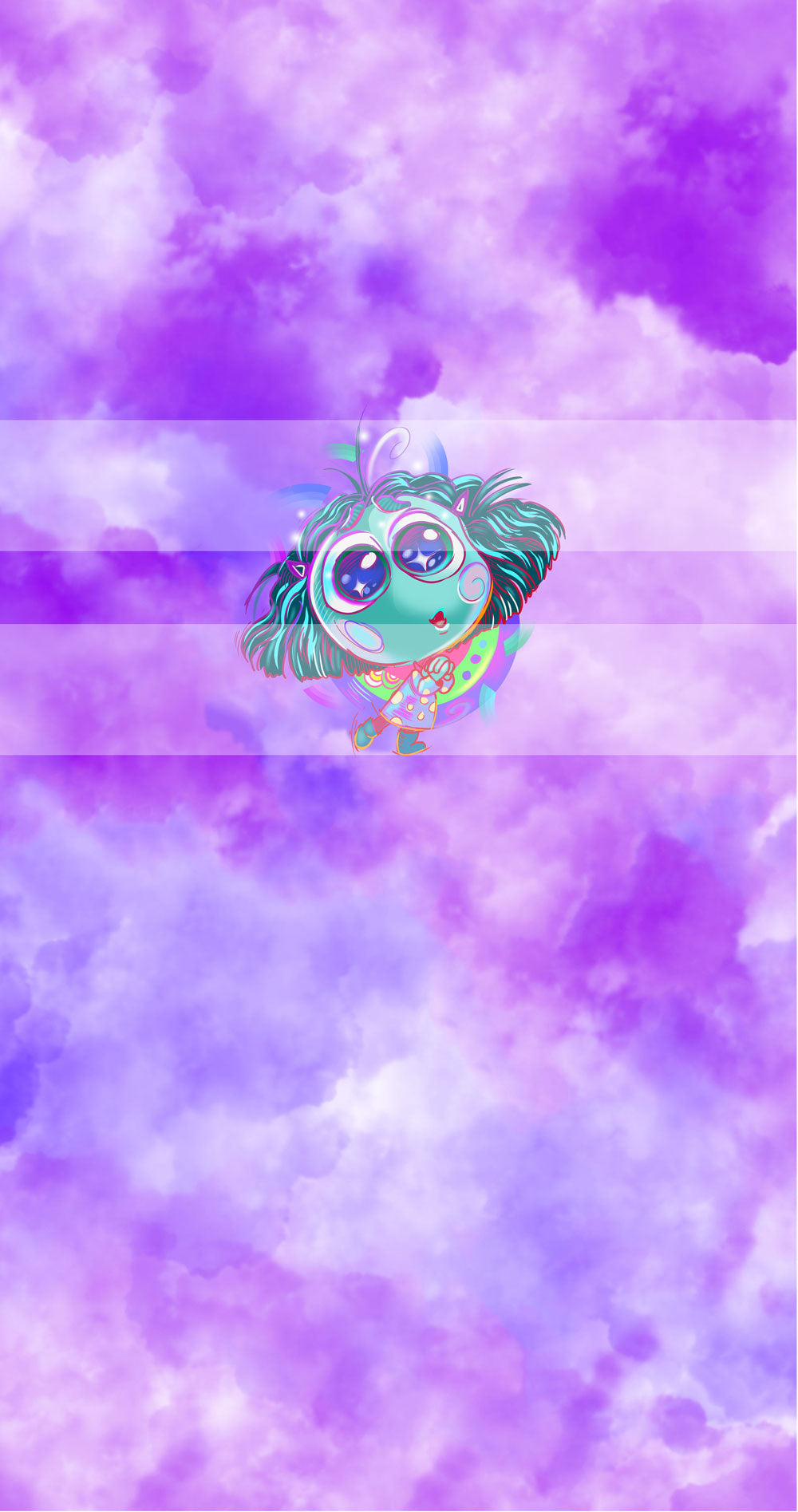 Preorder R61 -Emotions Panels- Envy Girl- Purple