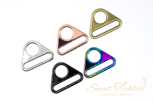 1.5" Triangle Rings- Set of 2