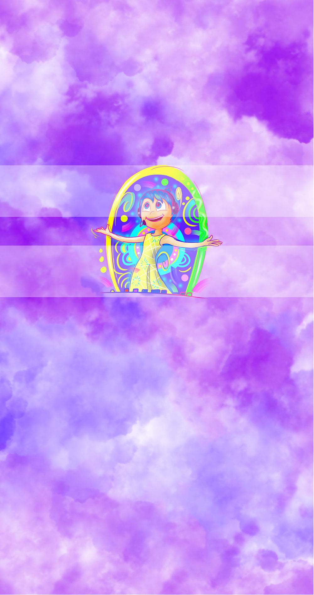 Preorder R61 -Emotions Panels- Joy- Purple