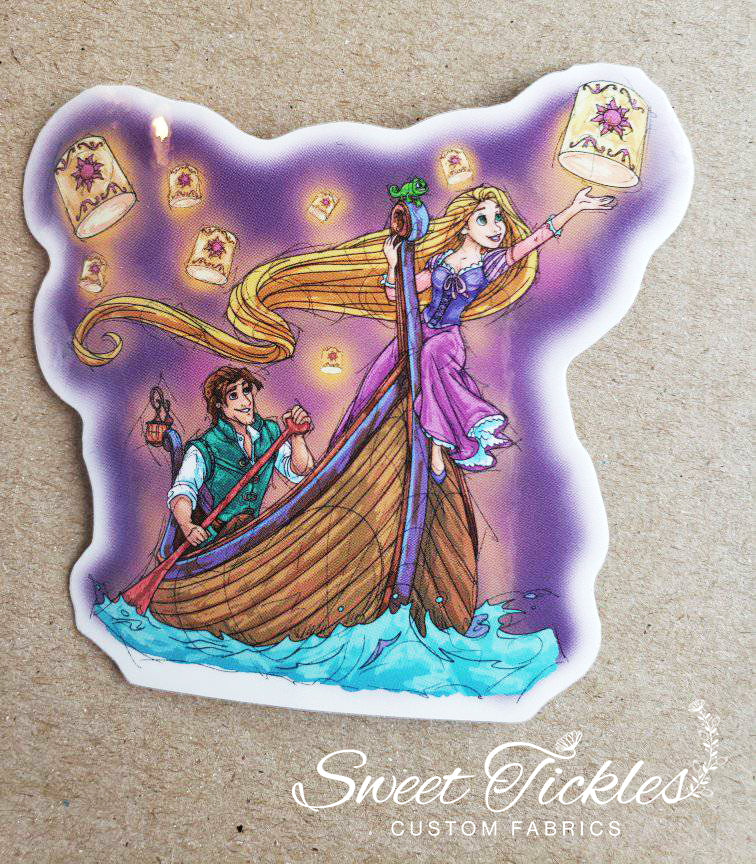Let Down Your Hair- Boat Scene- Sticker