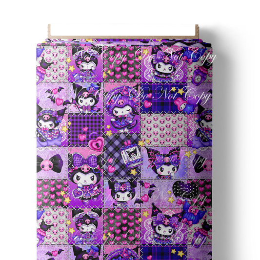 Preorder R82- Kuroミ  Chan- Squares Main Print