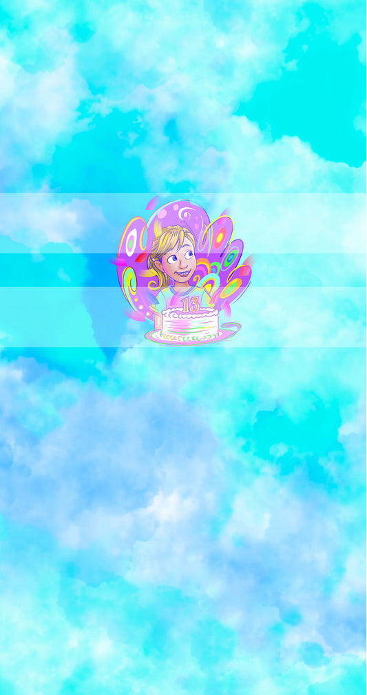 Preorder R61 -Emotions Vinyl Panels- Riley- Blue