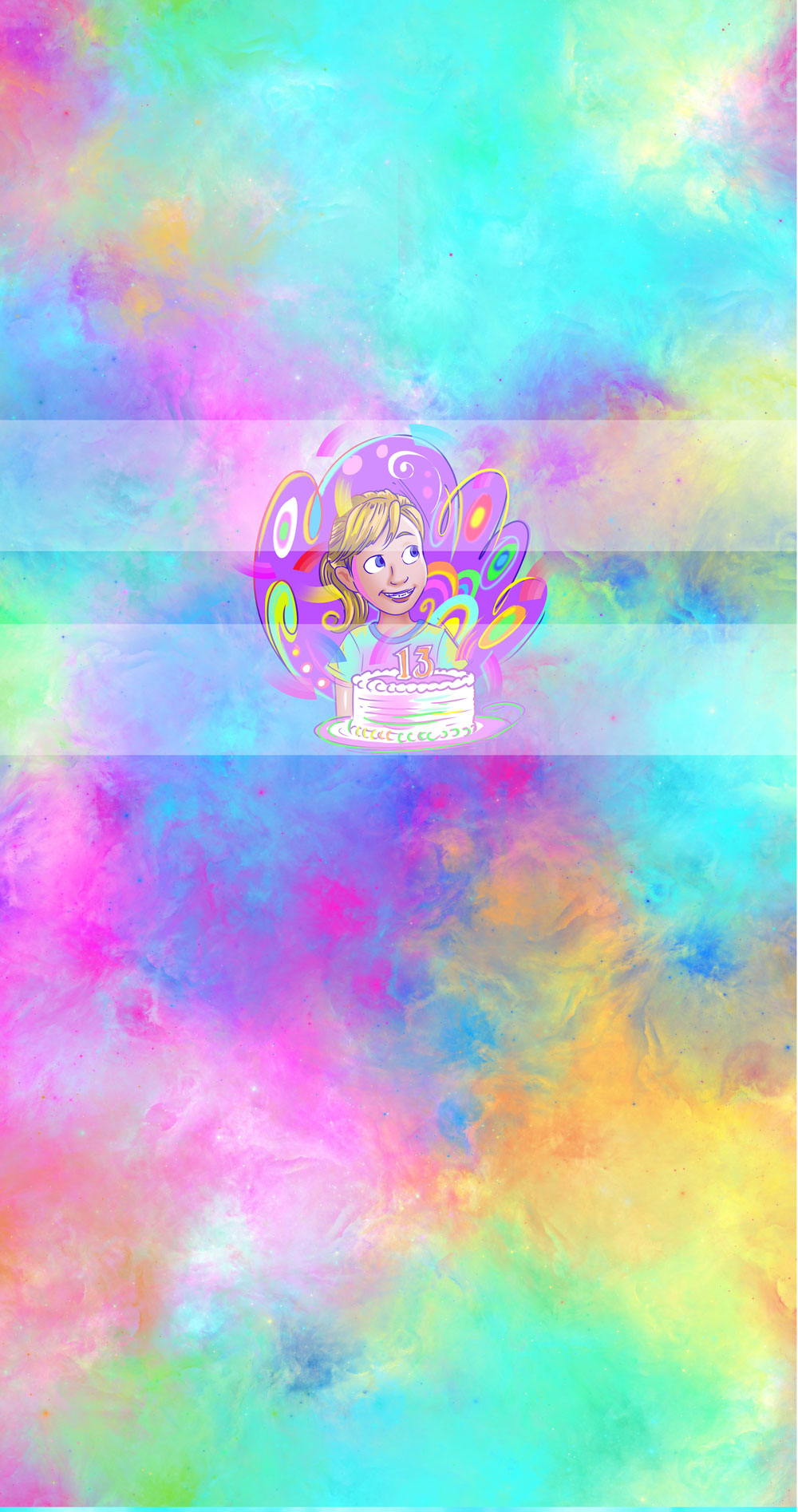 Preorder R61 -Emotions Panels- Riley- Rainbow