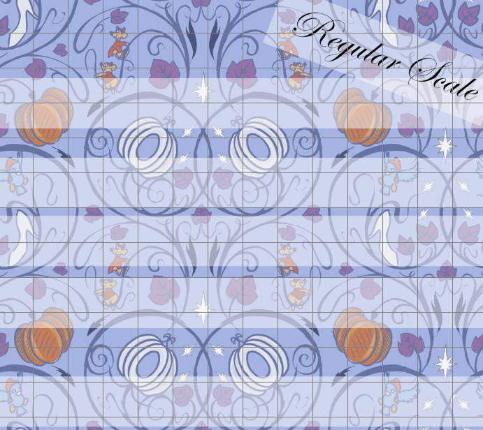 Retail R58- Wish Wallpaper- Cinder- Main Pale Blue - Sweet Luxe