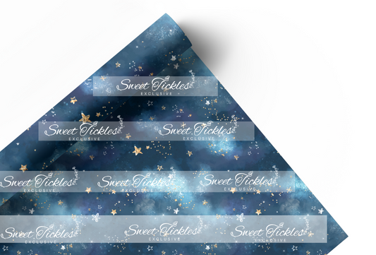 Preorder R63-Christmas Heelers- Smooth and Textured Vinyl- Coord Blue