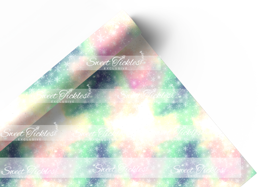 Preorder R63-Christmas Heelers- Smooth and Textured Vinyl- Coord Pastel