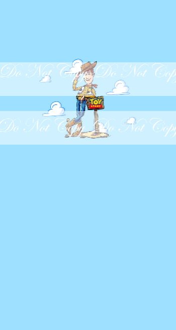 Preorder R65-  Andy's toys-Cowboy ( Child, Big kids, Adults) (Light Blue)