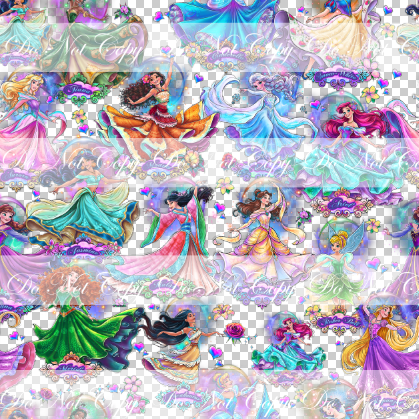 Preorder R67 - Princesses Enchanted Tales- Main- Clear Vinyl (TPU/ PVC)