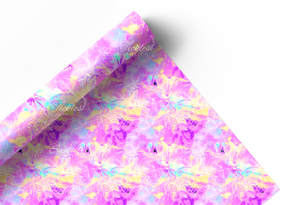 Preorder R77- Classic January- Lily Pink Flowers