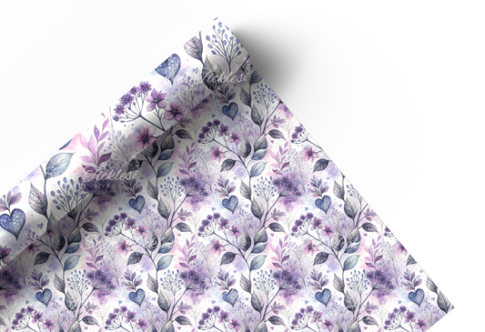 Preorder R77- Classic January- Purple Flowers