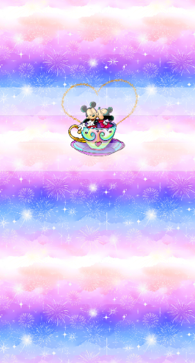 Preorder R81 -Magical Cup -Cute Mice- Light Color- Panels