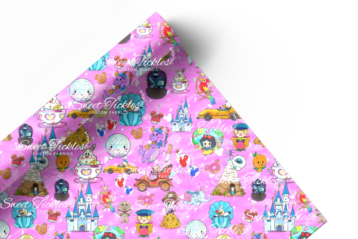 Preorder R82 -  D. Parks- - Main Print Vinyl (Bright Pink)