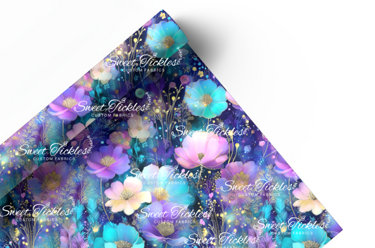 Preorder R82 - Summer Garden- Fantasy Flowers- Main Print Vinyl
