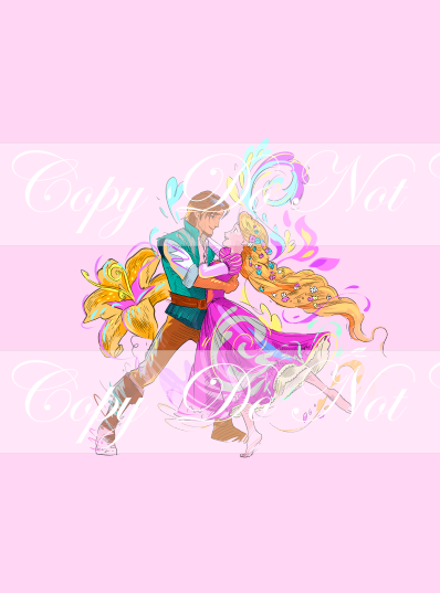 Preorder R83 -The Magic Of The Golden Hair-  Dancing-  Panel