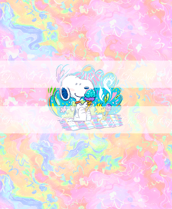 Preorder R84 -Snoopy Summer-Picnic- Pink Panel