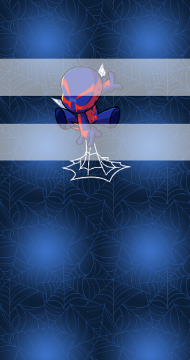 Preorder R85 -Spider- Man- Panel- Blue (Webs)
