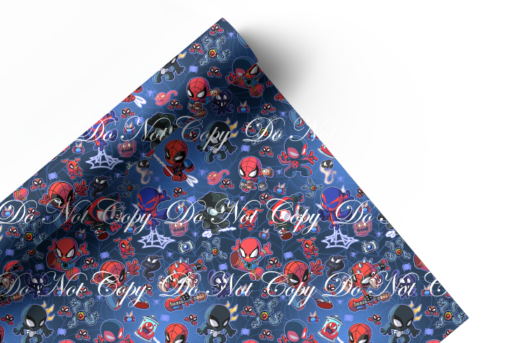 Preorder R85 -Spider Man- Main Print Blue Vinyl
