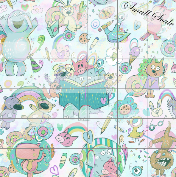 Retail R59- The Piggy, The Elephant and The Birdie- Main Pale Version- Pastel Pink - Sweet Luxe