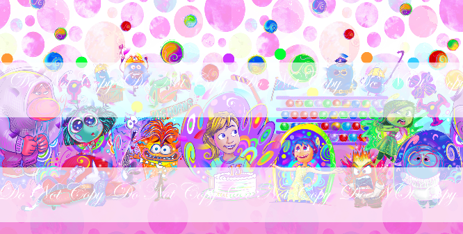 Preorder R61 Emotions-Double Border Print- Purple