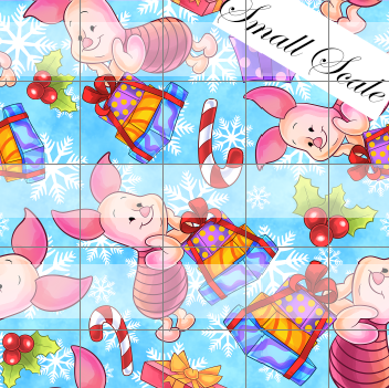 Preorder R63- 100 Acres Xmas Main - Tossed - Pink Piggy-Blue