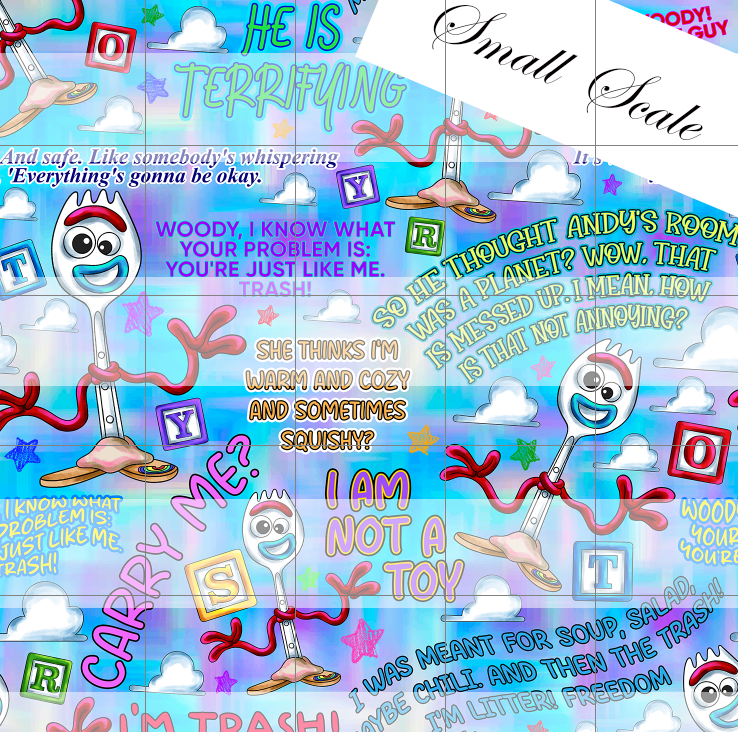 Preorder R65- Andy's toys- Forky