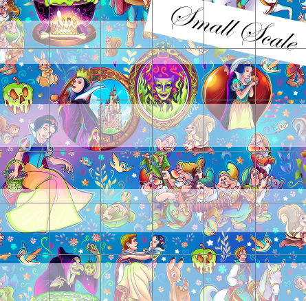 Preorder R72-The Magic Mirror- Main Print - Light Blue