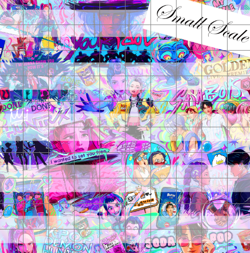 Preorder R74-KPDH Collection  Main Print - Colorful