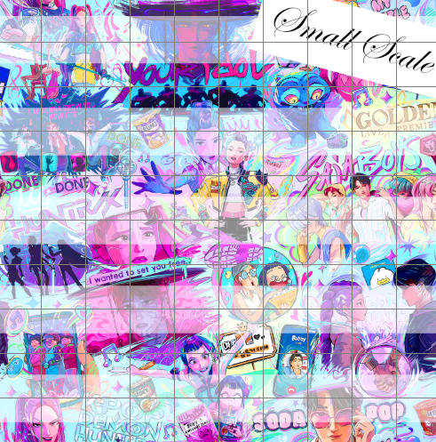 Preorder R74-KPDH Collection  Main Print - Blue