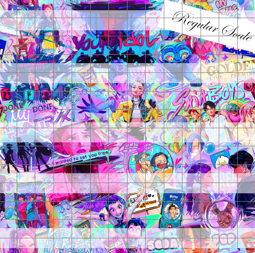 Preorder R74-KPDH Collection  Main Print - Colorful