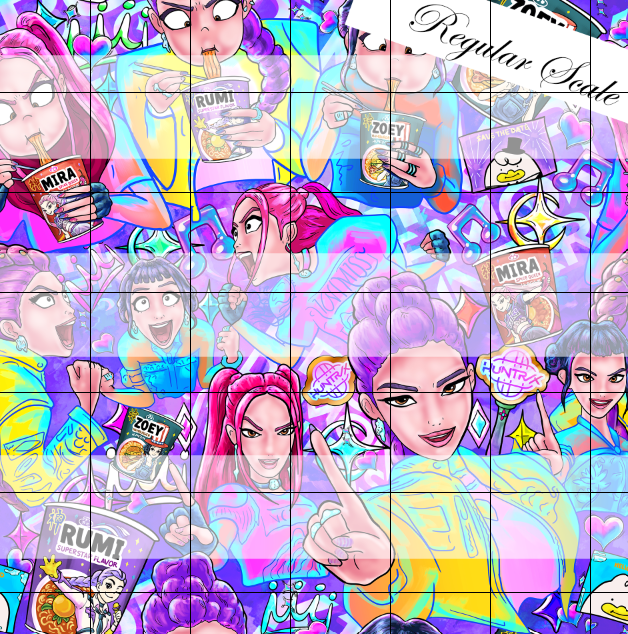 Preorder R76- KPDH 2.0 Main Print - Purple