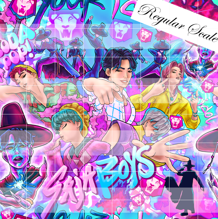 Preorder R76- KPDH 2.0 - Boy's Idol Main Print