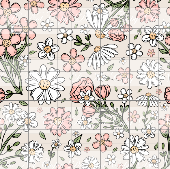 Preorder R77- Classic January- Dainty Flowers