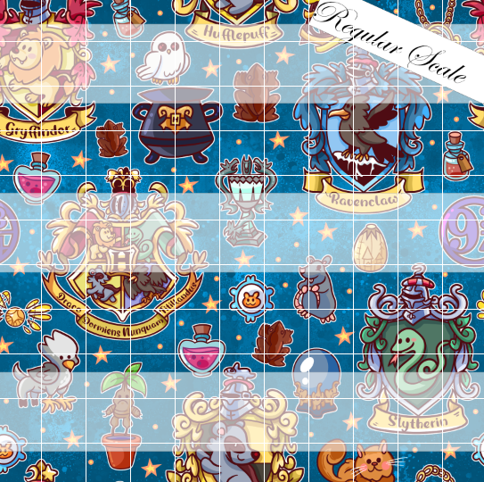 Preorder R80- Wizards  Main Print-  Coordinate Blue