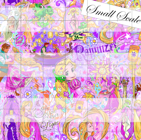 Preorder R83 - The Magic of The Golden Hair _ Main Print - Light Purple