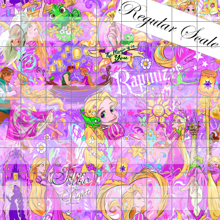 Preorder R83 - The Magic of The Golden Hair _ Main Print - Purple