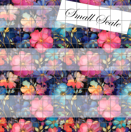 Preorder R83 - Dreamy Color _ Multicolor Flowers
