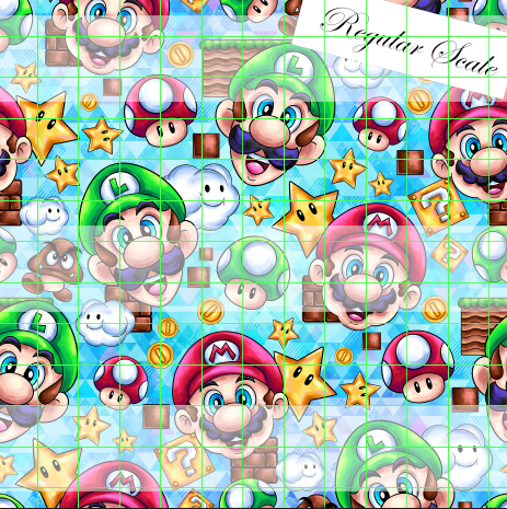 Preorder R83 - Super M&L- Coordinate Blue- Faces