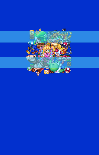 Preorder R83 -Super M&L- King of the Turtle and Friends Panels - Dark Blue