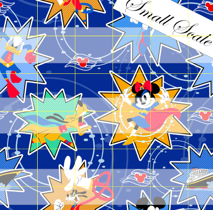 Preorder R85 -Destiny Cruise _All Five Main Print -Blue
