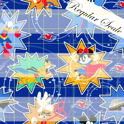 Preorder R85 -Destiny Cruise _All Five Main Print -Blue