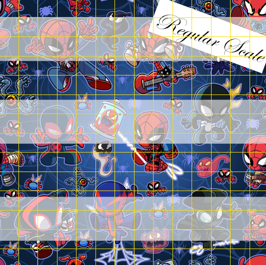 Preorder R85 -Spider-Man  -Main Print (Blue)