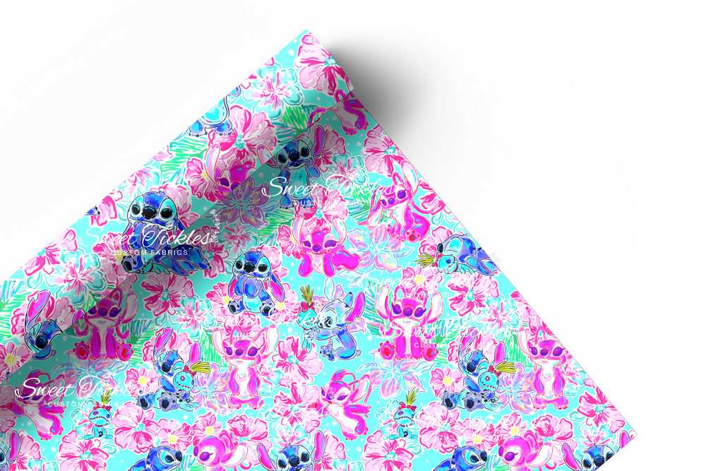 Preorder R71  LP Stitch Teal-Bright Style- Vinyl