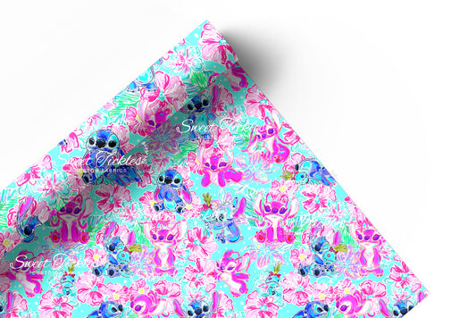 Preorder R71  LP Stitch Teal-Bright Style- Vinyl