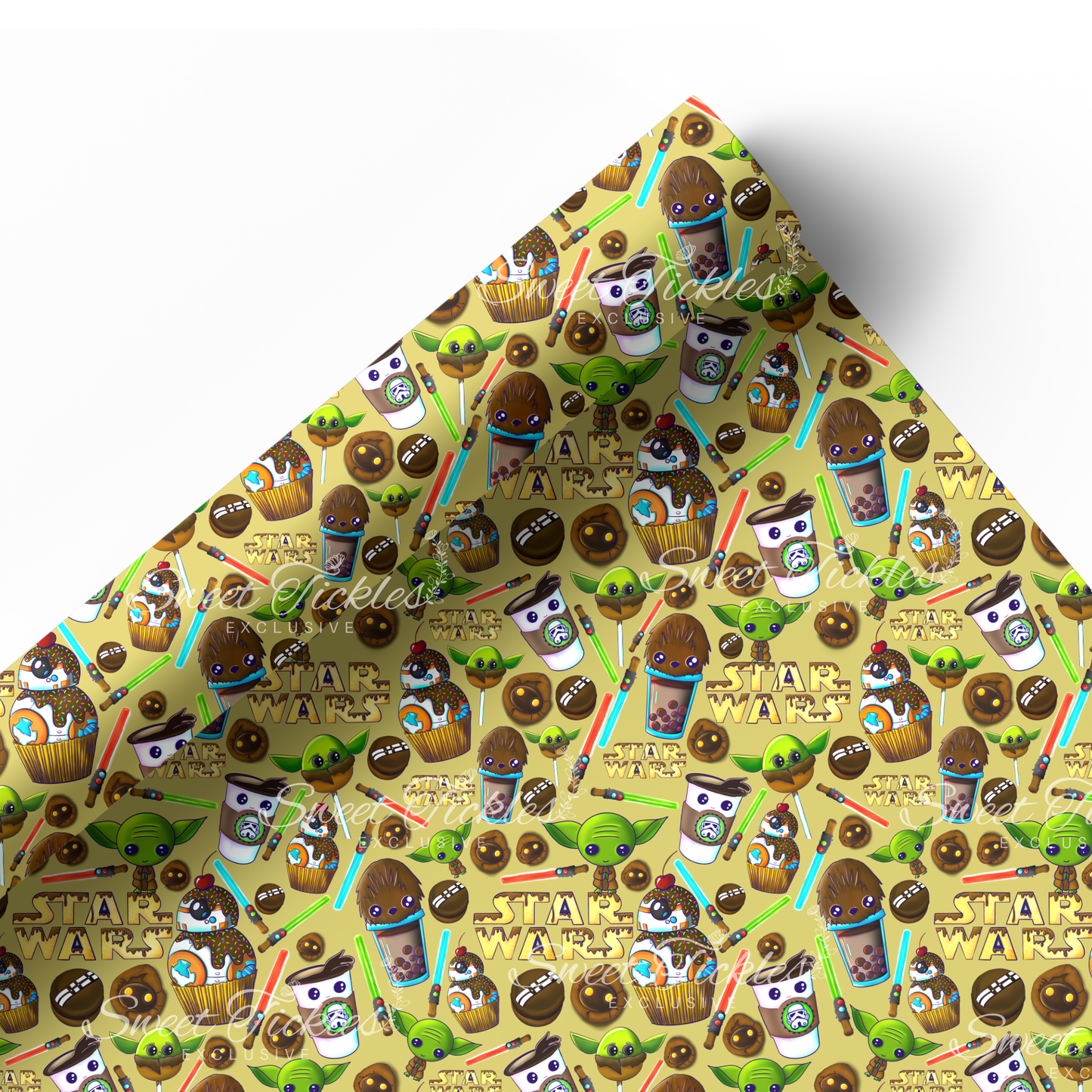 Retail R32- Space Sweets Spice Mustard-(Smooth/ Textured Vinyl)