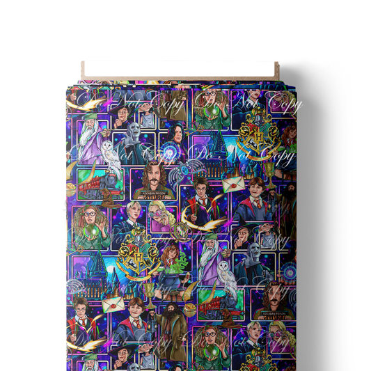 Preorder R80- Wizards - Academy Main Print- Blue Frames