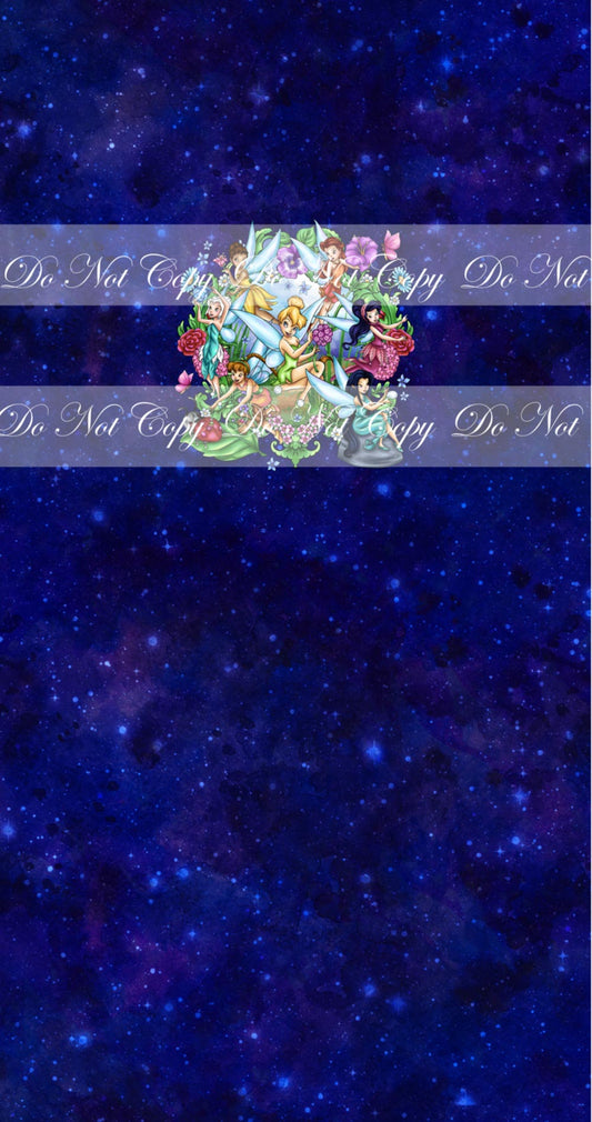 Preorder R69 Fairies Panels- Child, Big kids, Adults) (Dark Blue) Group