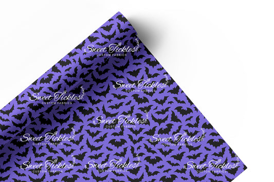 Retail R73  Spooky Trick or Treat Main Print- Bats- Vinyl